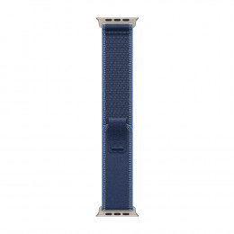 Apple Watch Ultra 3, 49 мм, Natural Titanium Case/Blue/Bright Blue Trail Loop M/L Band