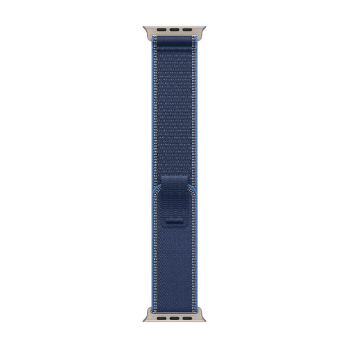 
Apple Watch Ultra 3, 49 мм, Natural Titanium Case/Blue/Bright Blue Trail Loop M/L Band