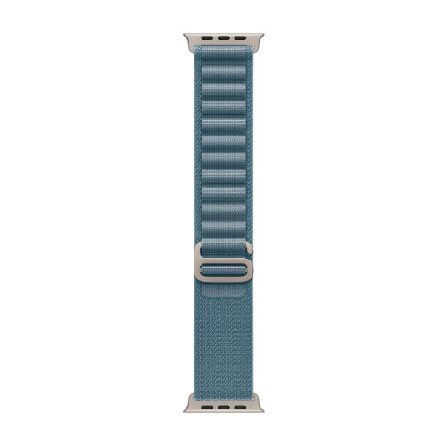 
Apple Watch Ultra 3, 49 мм, Natural Titanium Case/Light Blue Alpine Loop Medium Band