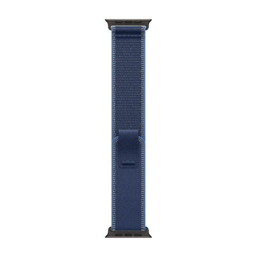 
Apple Watch Ultra 3, 49 мм, Black Titanium Case/Blue/Bright Bluel Trail Loop S/M Band