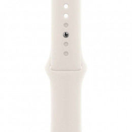 Apple Watch Series 11, 42 мм, Silver Aluminium Starlight Sport Band M/L