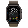 
Apple Watch Ultra 4, 49 мм, Black Titanium Case with Dark Olive Alpine Loop (L)