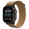 
Apple Watch Ultra 4, 49 мм, Black Titanium Case with Desert Alpine Loop (L)