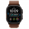 
Apple Watch Ultra 4, 49 мм, Black Titanium Case with Burgundy Alpine Loop (L)