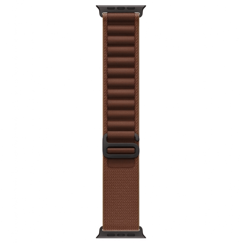 
Apple Watch Ultra 4, 49 мм, Black Titanium Case with Burgundy Alpine Loop (M)