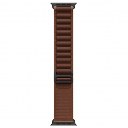 Apple Watch Ultra 4, 49 мм, Black Titanium Case with Burgundy Alpine Loop (L)