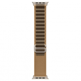 Apple Watch Ultra 4, 49 мм, Natural Titanium Case with Desert Alpine Loop (S)