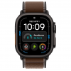 
Apple Watch Ultra 4, 49 мм, Black Titanium Case with Dark Umber Trail Loop (S/M)