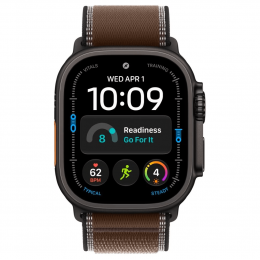 Apple Watch Ultra 4, 49 мм, Black Titanium Case with Dark Umber Trail Loop (M/L)
