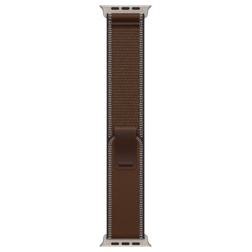 
Apple Watch Ultra 4, 49 мм, Natural Titanium Case with Dark Umber Trail Loop (M/L)