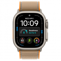 Apple Watch Ultra 4, 49 мм, Natural Titanium Case with Sand Trail Loop (M/L)
