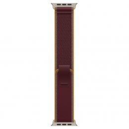 Apple Watch Ultra 4, 49 мм, Natural Titanium Case with Burgundy Trail Loop (S/M)
