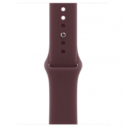 Apple Watch Series 12, 46 мм, Light Gold Aluminum Case with Burgundy Sport Band (M/L)