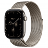 
Apple Watch Series 12, 42 мм, Natural Titanium Case with Natural Milanese Loop (S/M)