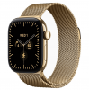 
Apple Watch Series 12, 46 мм, Radiant Gold Titanium Case with Radiant Gold Milanese Loop (S/M)