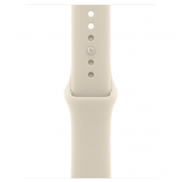 Apple Watch Series 12, 42 мм, Pearl White Ceramic Case with Sand Sport Band (M/L)