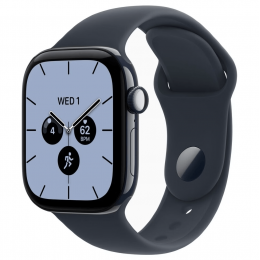 Apple Watch Series 12, 42 мм, Night Blue Ceramic Case with Navy Blue Sport Band (S/M)