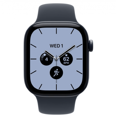 
Apple Watch Series 12, 42 мм, Night Blue Ceramic Case with Navy Blue Sport Band (S/M)