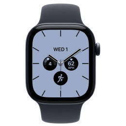Apple Watch Series 12, 46 мм, Night Blue Ceramic Case with Navy Blue Sport Band (M/L)