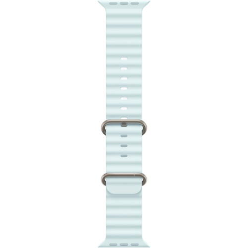 
Apple Watch Ultra 2 (2024) GPS + Cellular, 49 мм, корпус из титана, ремешок Ocean цвета «Ice Blue»