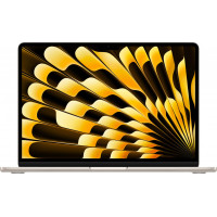 Apple MacBook Air 15″ (M4, 10C CPU/10C GPU, 2025), 16 ГБ, 256 ГБ SSD, Starlight