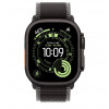 
Apple Watch Ultra 3, 49 мм, Black Titanium Case/Black Charcoal Trail Loop S/M Band