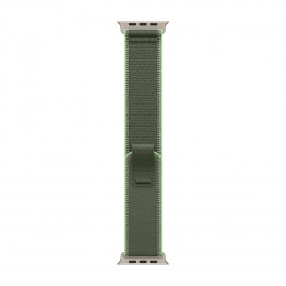 Apple Watch Ultra 3, 49 мм, Natural Titanium Case/Green/Neon Trail Loop S/M Band