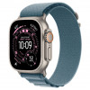 
Apple Watch Ultra 3, 49 мм, Natural Titanium Case/Light Blue Alpine Loop Small Band