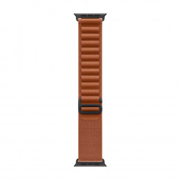 Apple Watch Ultra 3, 49 мм, Black Titanium Case/Terra Cotta Alpine Loop Medium Band