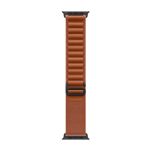 
Apple Watch Ultra 3, 49 мм, Black Titanium Case/Terra Cotta Alpine Loop Medium Band