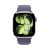 
Apple Watch Series 11, 46 мм, Silver Aluminium Purple Fog Sport Band S/M
