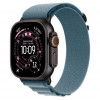 
Apple Watch Ultra 3, 49 мм, Black Titanium Case/Light Blue Alpine Loop Medium Band