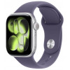 
Apple Watch Series 11, 46 мм, Silver Aluminium Purple Fog Sport Band S/M