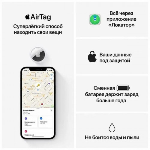 Трекер AirTag 4 Pack