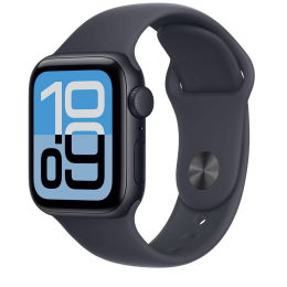Apple Watch SE 3, 40 мм, Midnight Aluminum Midnight Sport Band S/M