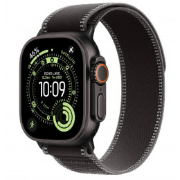 Apple Watch Ultra 3, 49 мм, Black Titanium Case/Black Charcoal Trail Loop M/L Band