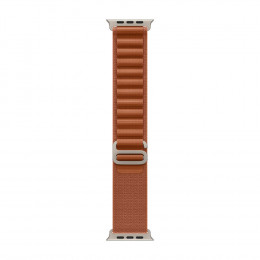 Apple Watch Ultra 3, 49 мм, Natural Titanium Case/Terra Cotta Alpine Loop Large Band