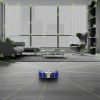 
Робот-пылесос Dyson 360 Robot Vacuum Cleaner RB03, Синий/Никель