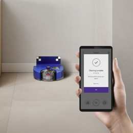 Робот-пылесос Dyson 360 Robot Vacuum Cleaner RB03, Синий/Никель