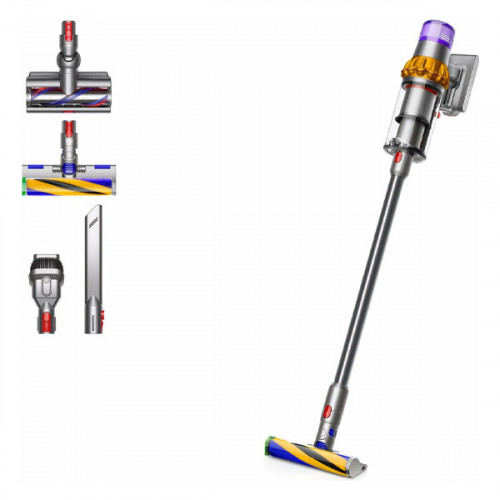 
Вертикальный пылесос Dyson V15 Detect Absolute SV47, Yellow/Nickel