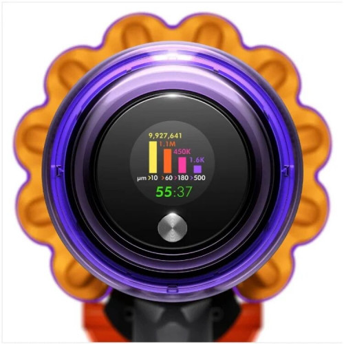 
Беспроводной пылесос с влажной уборкой Dyson V15s Detect Submarine SV47, Yellow/Nickel