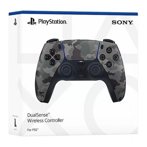 
Геймпад Sony DualSense Gray Camouflage (серый камуфляж)