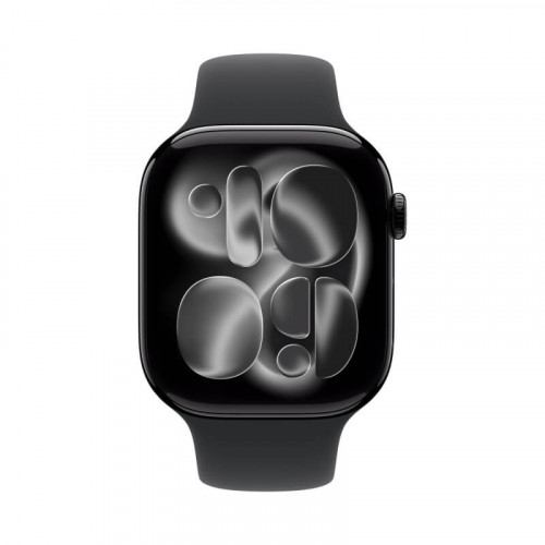 
Apple Watch Series 11, 42 мм, Jet Black Aluminum Black Sport Band M/L