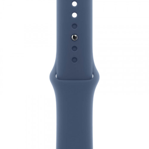 
Apple Watch Series SE 2024, 40mm, Silver Aluminium Case, Sport Band Blue Denim, M/L