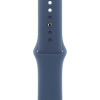
Apple Watch Series SE 2024, 44mm, Silver Aluminium Case, Sport Band Blue Denim, M/L