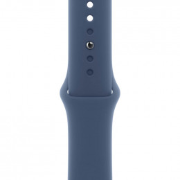 Apple Watch Series SE 2024, 44mm, Silver Aluminium Case, Sport Band Blue Denim S/M