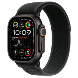 Apple Watch Ultra 2 GPS + Cellular, 49 мм, черный корпус из титана, ремешок Trail цвета «Black», размер M/L