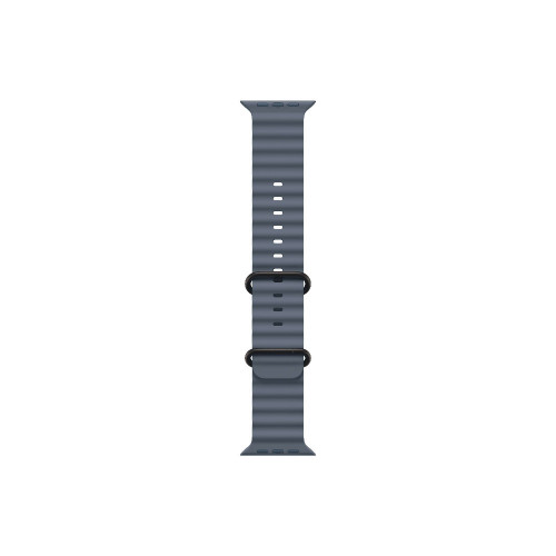 
Apple Watch Ultra 3, 49 мм, корпус из титана, ремешок Ocean цвета «Anchor Blue»