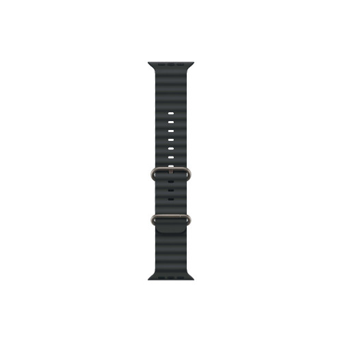 
Apple Watch Ultra 3, 49 мм, корпус из титана, ремешок Ocean цвета «Black»