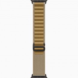 Apple Watch Ultra 2 GPS + Cellular, 49 мм, черный корпус из титана, ремешок Alpine цвета «Tan», размер L